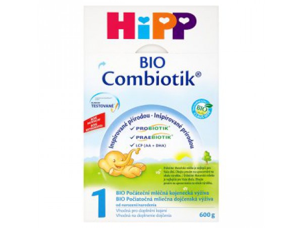 HiPP 1 BIO combiotik начальная сухая молочная смесь (от рождения) 600 г